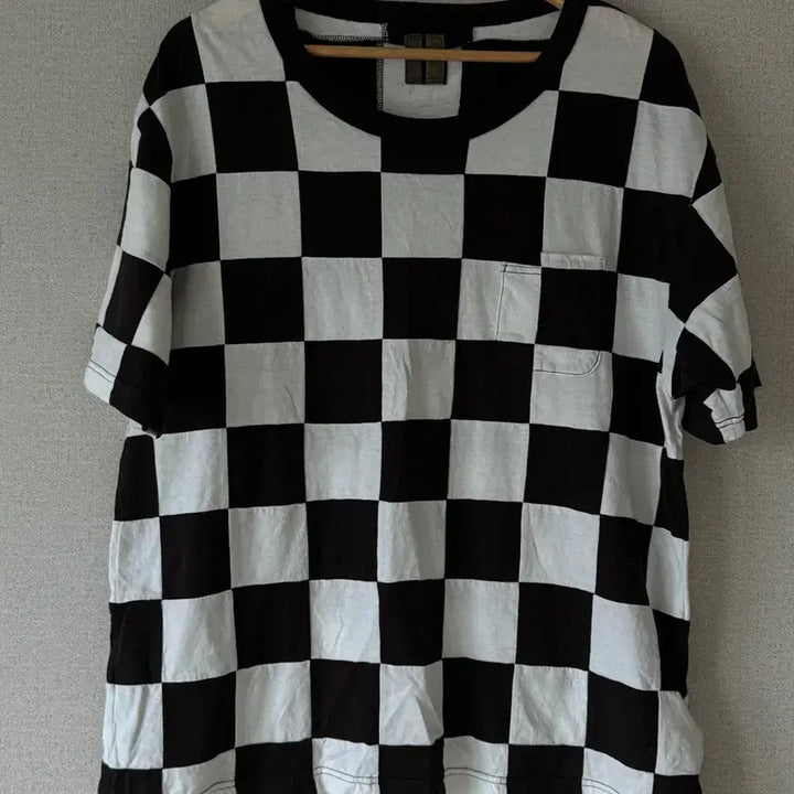 [BUNJANG] Visvim Jumbo Tee Checkerboard Stitching / ㄴ[4]VISVIM ICT JUMBO TEE CHECKERBOARD