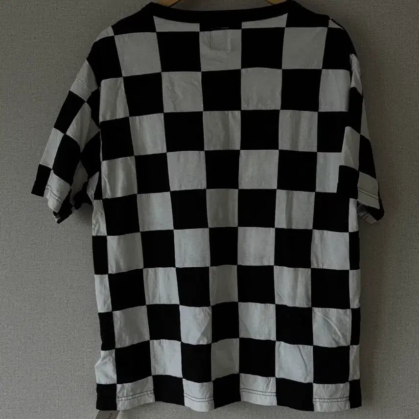 [BUNJANG] Visvim Jumbo Tee Checkerboard Stitching / ㄴ[4]VISVIM ICT JUMBO TEE CHECKERBOARD