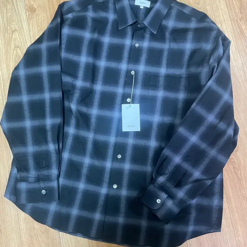 [BUNJANG] Lehab Fragment Ombre Cotton Shirt XL / 르아브 프라멘티 옴브레 코튼 셔츠 (XL)