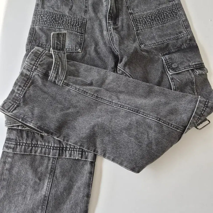 [BUNJANG] Maison Minead Technical Carpenter Pants / [48]메종미네드 테크니컬 카펜터