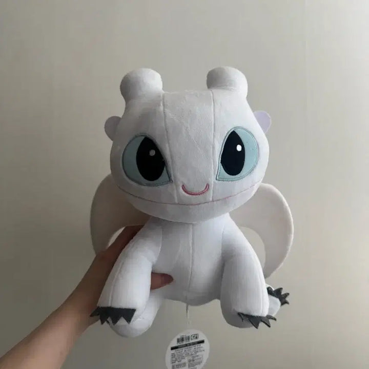 [BUNJANG] How to Train Your Dragon Light Fury Plush Toy / 드래곤 길들이기 라이트 퓨리 인형