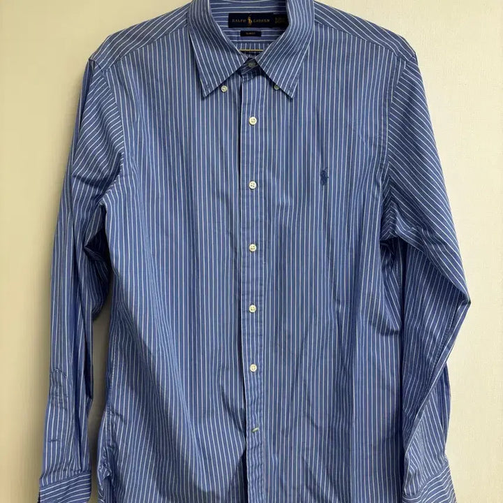 [BUNJANG] Polo Ralph Lauren Slim Fit Stripe Shirt / 폴로랄프로렌 슬림핏 스트라이프 셔츠 16-34/35