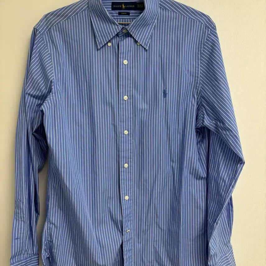 [BUNJANG] Polo Ralph Lauren Slim Fit Stripe Shirt / 폴로랄프로렌 슬림핏 스트라이프 셔츠 16-34/35