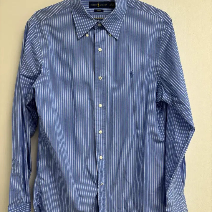 [BUNJANG] Polo Ralph Lauren Slim Fit Stripe Shirt / 폴로랄프로렌 슬림핏 스트라이프 셔츠 16-34/35