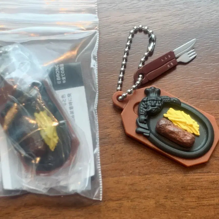 [BUNJANG] Bandai Bronco Billi Steak Food Gacha Miniature / 반다이 브론코빌리 스테이크 음식 가챠