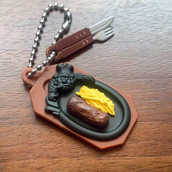 [BUNJANG] Bandai Bronco Billi Steak Food Gacha Miniature / 반다이 브론코빌리 스테이크 음식 가챠