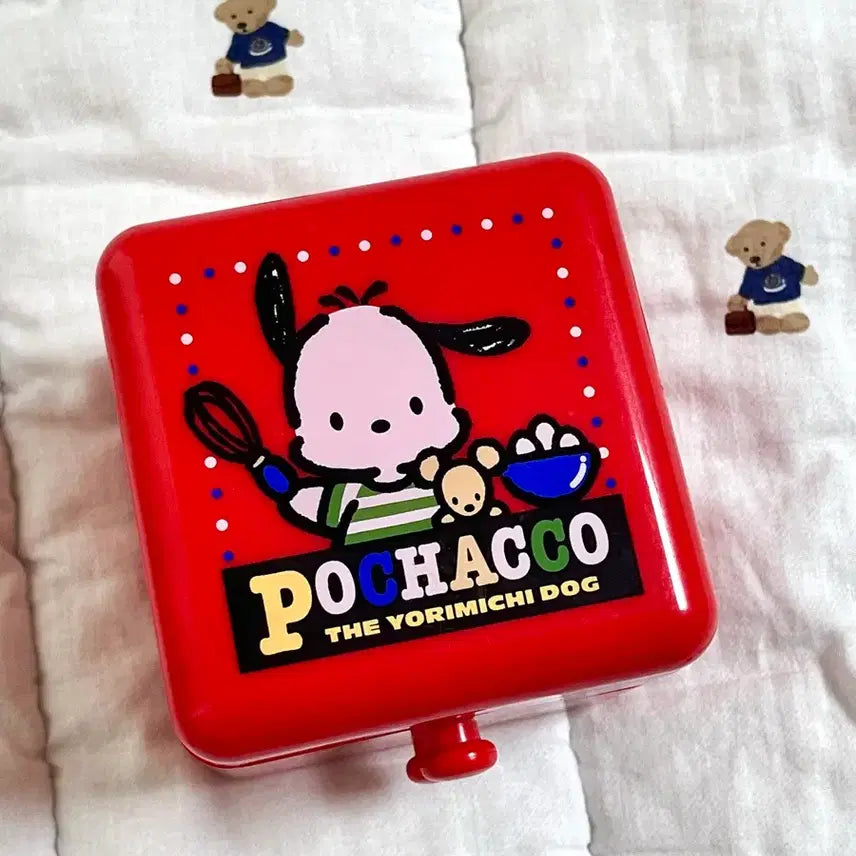 [BUNJANG] Sanrio Pochacco Vintage Storage Box / 산리오 포차코 고전 수납합