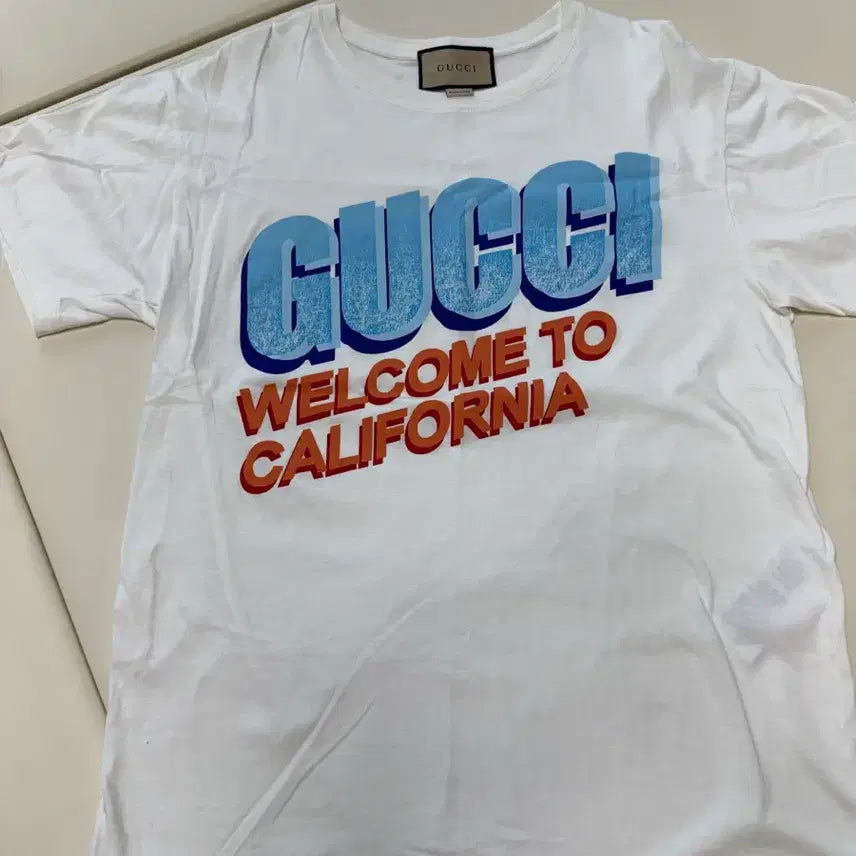 [BUNJANG] Gucci Short Sleeve T-Shirt White / 구찌 반팔티s