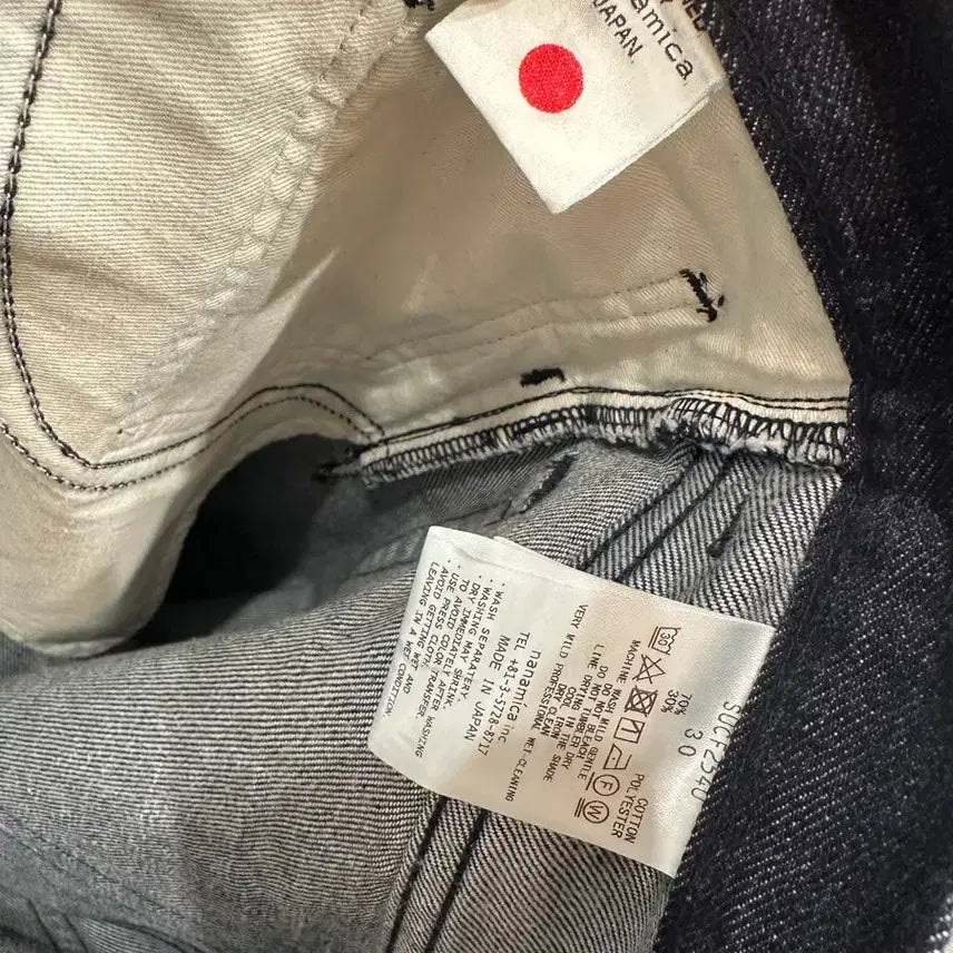 [BUNJANG] nanamica 5p Straight Denim Indigo (Size 30) / 나나미카 5p 스트레이트 데님 인디고 (30)