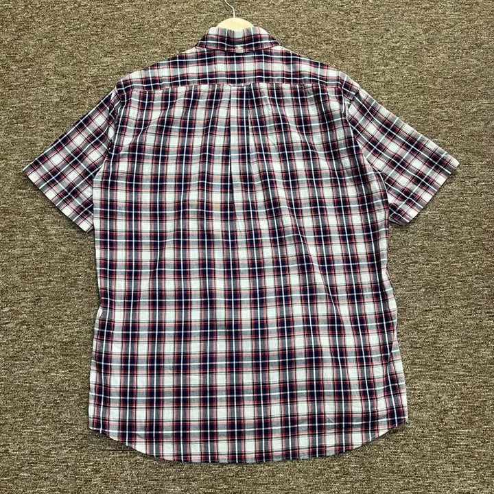 [BUNJANG] Kent Vintage Japanese Check Short-Sleeve Shirt LL / Kent 일본 빈티지 체크 반팔 셔츠 LL