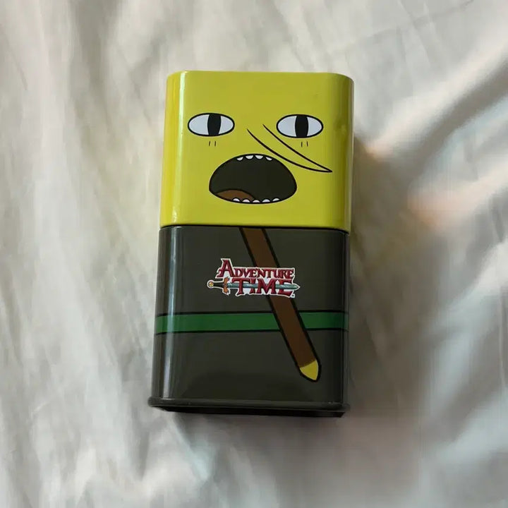 [BUNJANG] Adventure Time Earl of Lemongrab Tin Case Goods Storage / 핀과제이크 어드벤처타임 레몬백작 틴케이스 굿즈 보관함