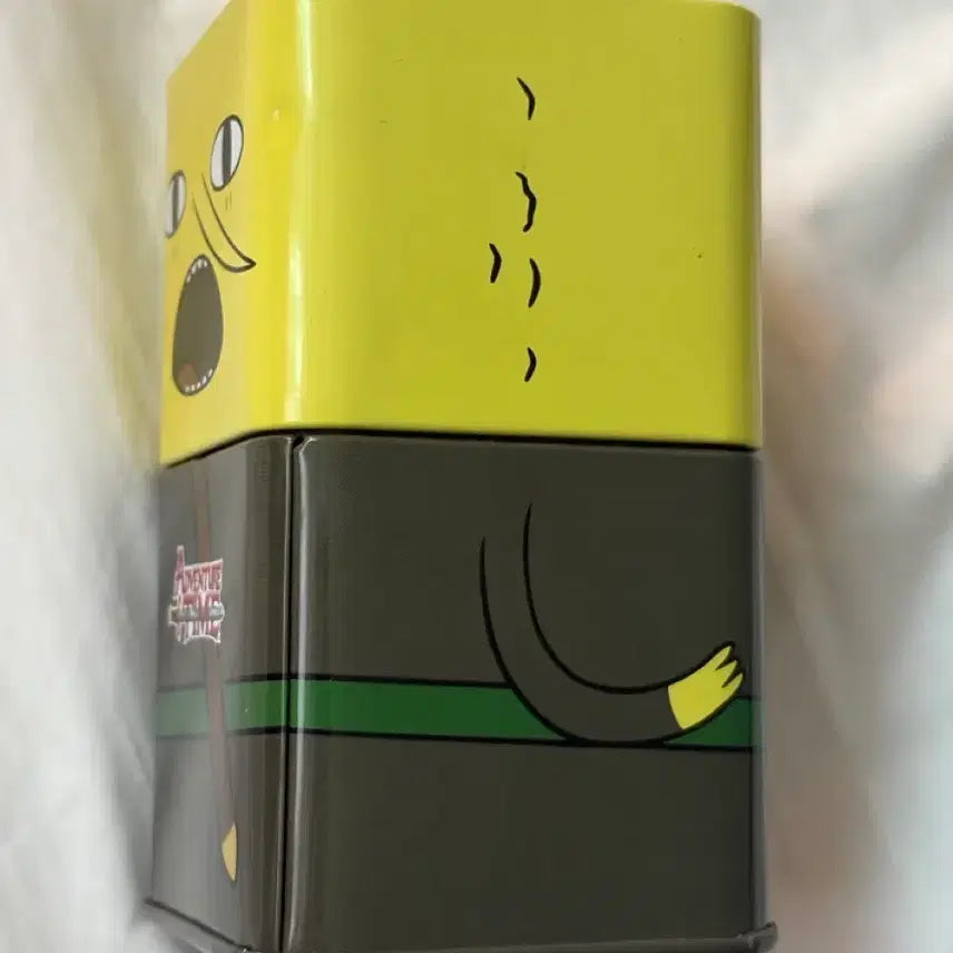 [BUNJANG] Adventure Time Earl of Lemongrab Tin Case Goods Storage / 핀과제이크 어드벤처타임 레몬백작 틴케이스 굿즈 보관함