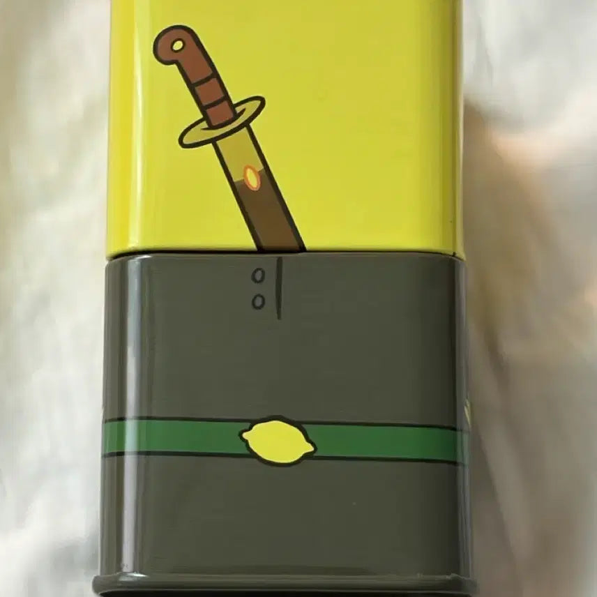 [BUNJANG] Adventure Time Earl of Lemongrab Tin Case Goods Storage / 핀과제이크 어드벤처타임 레몬백작 틴케이스 굿즈 보관함