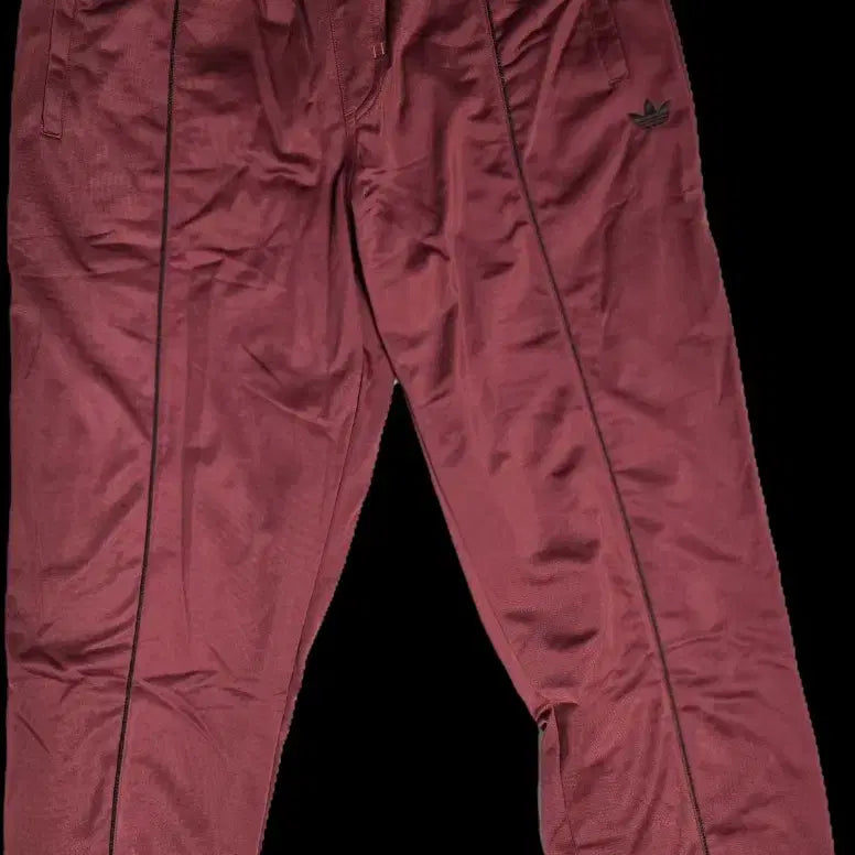 [BUNJANG] Adidas Burgundy Firebird Track Pants / 아디다스 버건디 컬러 파이어버드 트랙 팬츠