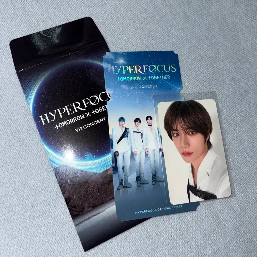 [BUNJANG] TXT Yeonjun Photocard Hyper Focus / 하이퍼포커스 범규 포카