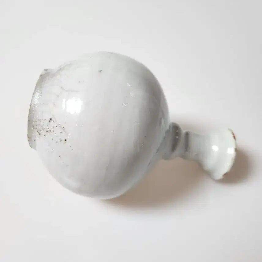 [BUNJANG] Joseon Dynasty Blue-and-White Porcelain Vase / 골동품 목이 이쁜 조선시대 청화백자 주병