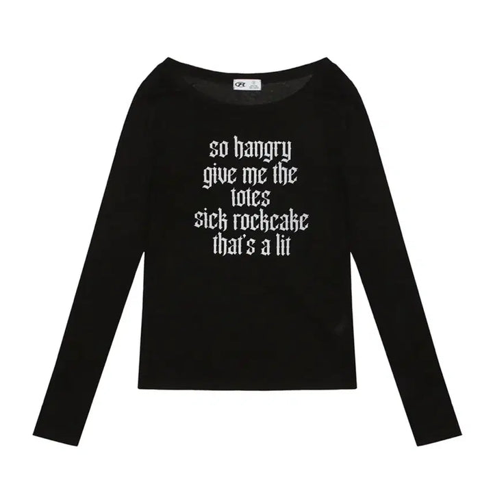 [BUNJANG] Rock Cake Funk Mesh Top - Black / 락케이크 Rock Cake Funk Mesh Top - Black