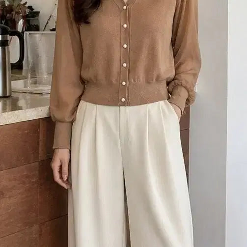 [BUNJANG] S.LRIAHH Knit Blouse / S.LRIAHH 니트 블랏 (66/55~66)