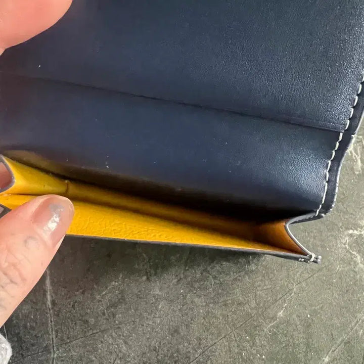 [BUNJANG] Goyard Card Holder Navy / 고야드 카드지갑 네이비