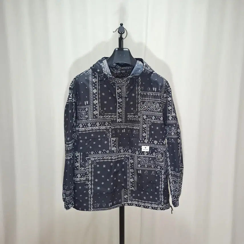 [BUNJANG] Snow Peak Paisley Pattern Anorak - Size M / (택포) 스노우피크 페이즐리 패턴 아노락 M B832