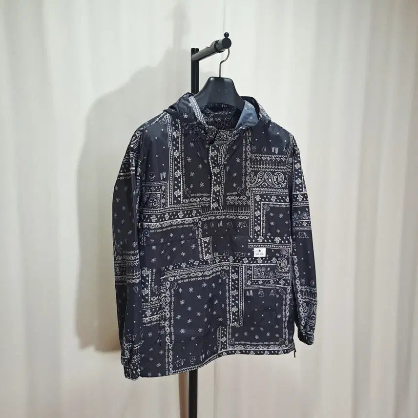 [BUNJANG] Snow Peak Paisley Pattern Anorak - Size M / (택포) 스노우피크 페이즐리 패턴 아노락 M B832