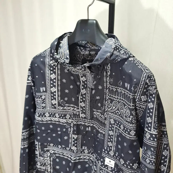 [BUNJANG] Snow Peak Paisley Pattern Anorak - Size M / (택포) 스노우피크 페이즐리 패턴 아노락 M B832