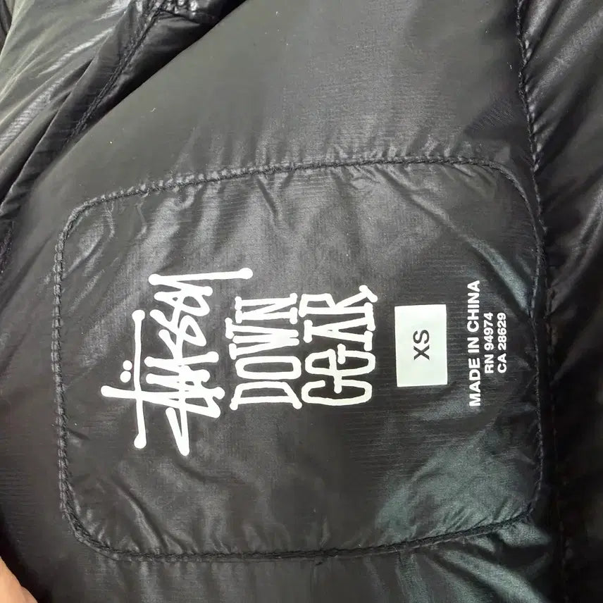 [BUNJANG] Stussy Micro Ripstop Down Parka Black XS / 25FW 스투시 마이크로 립스탑 xs 다운파카