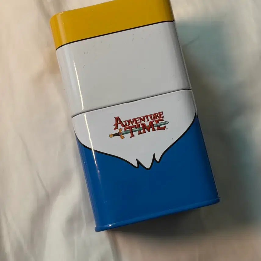 [BUNJANG] Adventure Time Ice King &amp; Jake Tin Case Storage Goods / 하자) 아이스킹 얼음대왕 핀과제이크 어드벤처타임 틴케이스 보관함굿즈