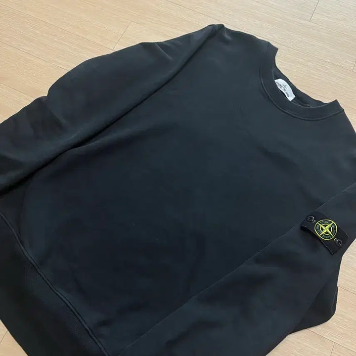 [BUNJANG] Stone Island Black Sweatshirt 3XL / [새상품급/3XL] 스톤아일랜드 블랙 맨투맨 새상품급 3XL