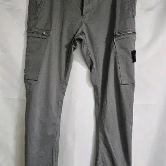 [BUNJANG] Stone Island Cargo Pants Grey Cotton Blend / 스톤아일랜드 카고 바지 그레이