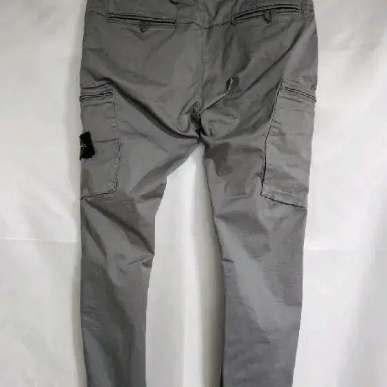 [BUNJANG] Stone Island Cargo Pants Grey Cotton Blend / 스톤아일랜드 카고 바지 그레이