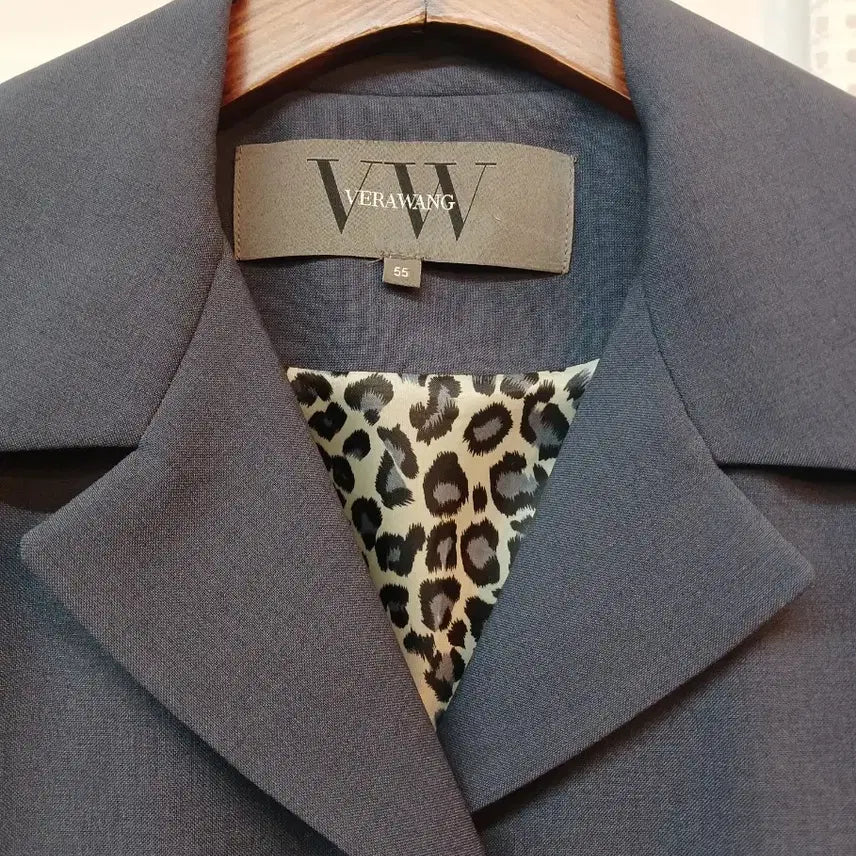 [BUNJANG] Vera Wang Gray Short Jacket (Size 55) / 베라왕 그레이 숏 자켓 55
