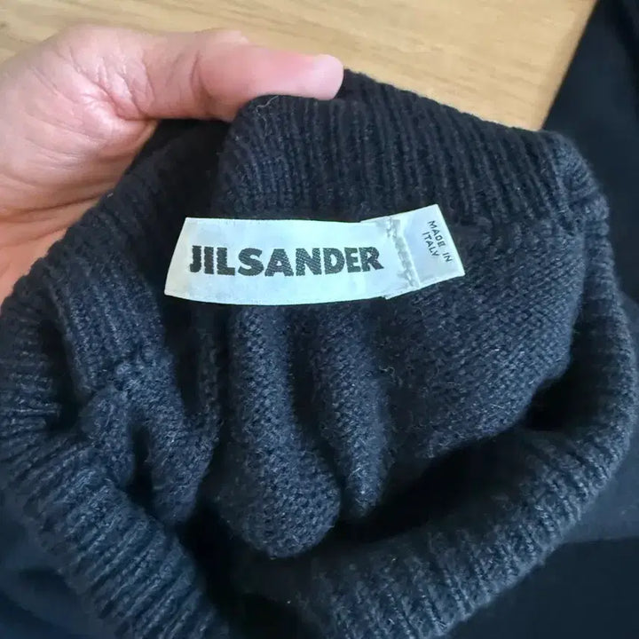 [BUNJANG] Jil Sander Black 100% Cashmere Turtleneck Knit / 질샌더 Jilsander 블랙 캐시미어 100% 터틀넥 니트 55-66