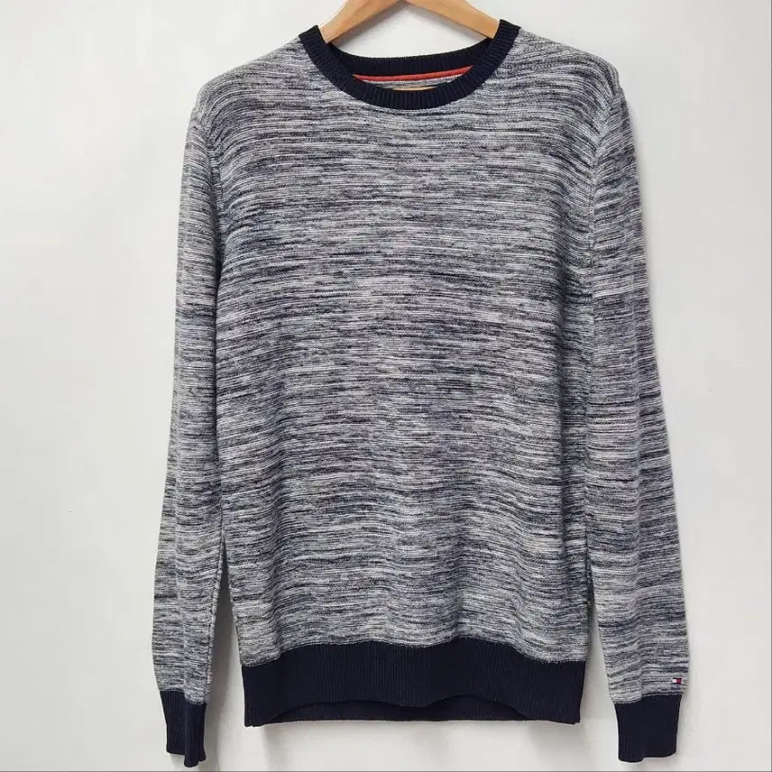 [BUNJANG] Tommy Hilfiger Space Dye Round Knit L / [정품] 타미힐피거 스페이스 다이 라운드 니트 L