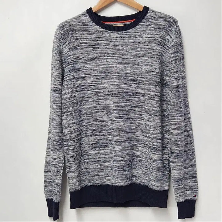 [BUNJANG] Tommy Hilfiger Space Dye Round Knit L / [정품] 타미힐피거 스페이스 다이 라운드 니트 L