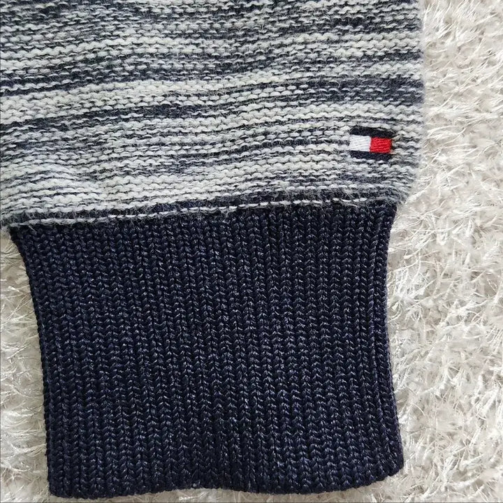 [BUNJANG] Tommy Hilfiger Space Dye Round Knit L / [정품] 타미힐피거 스페이스 다이 라운드 니트 L