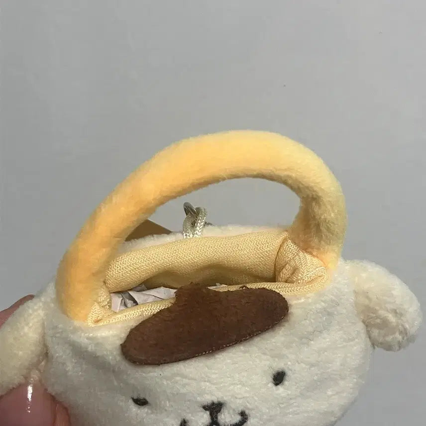 [BUNJANG] Pompompurin Handbag Mini Keychain / 폼폼푸린 미니 핸드백 키링 가방 모양/ 산리오 인형