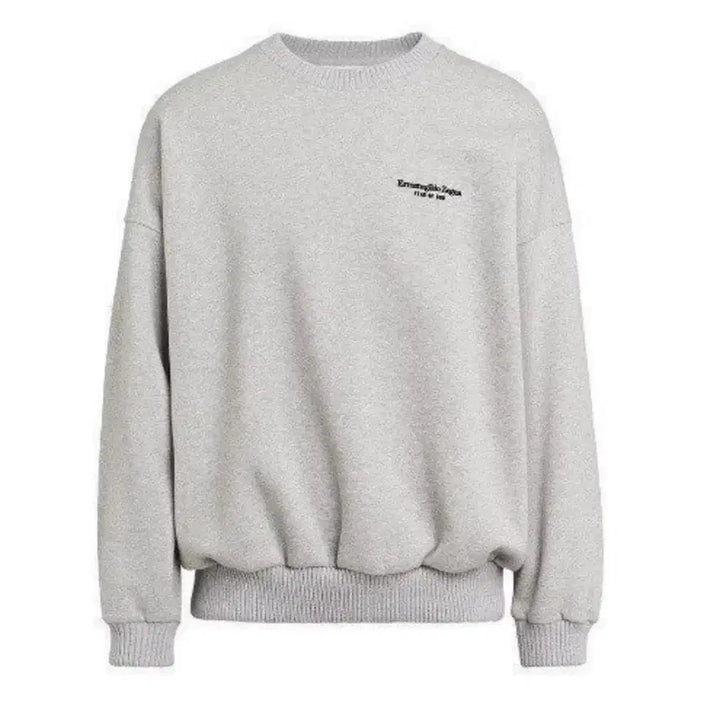 [BUNJANG] Fear of God Zegna Sweatshirt Grey / [XL]피어오브갓 제냐 맨투맨 그레이