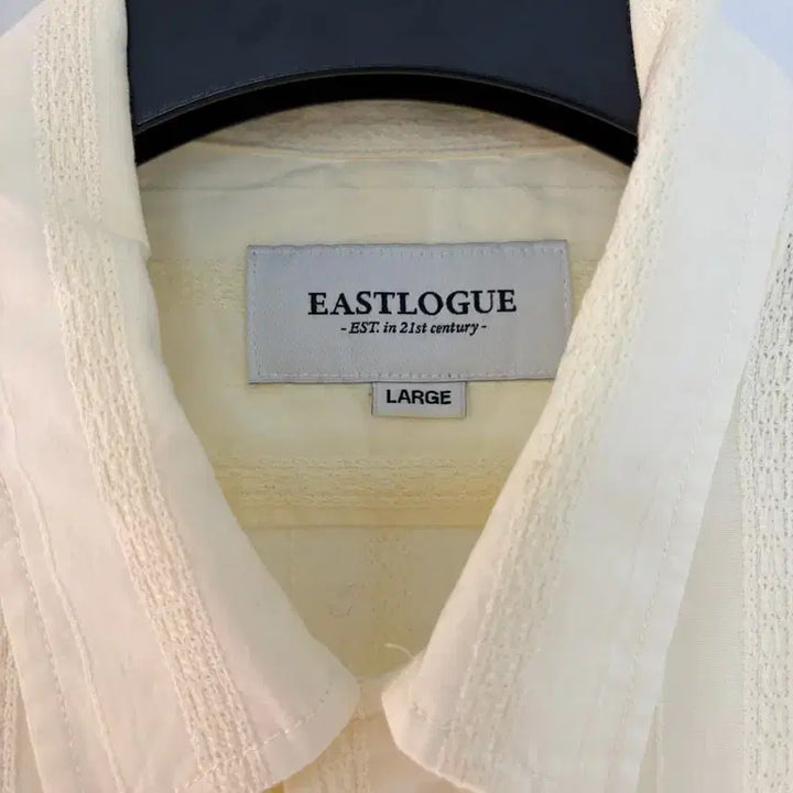 [BUNJANG] Eastlogue Ivory Pocket Shirt L / 이스트로그 포켓 셔츠 아이보리 L