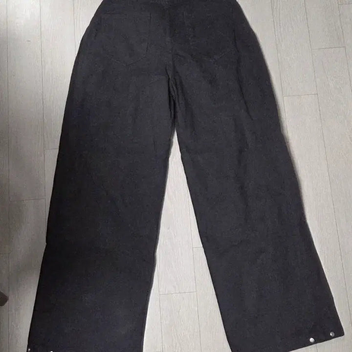 [BUNJANG] Lizard Goldan Cover Side Snap Cotton Pintuck Pants / 리자드 골반 커버 사이드 스냅 코튼 핀턱 팬츠