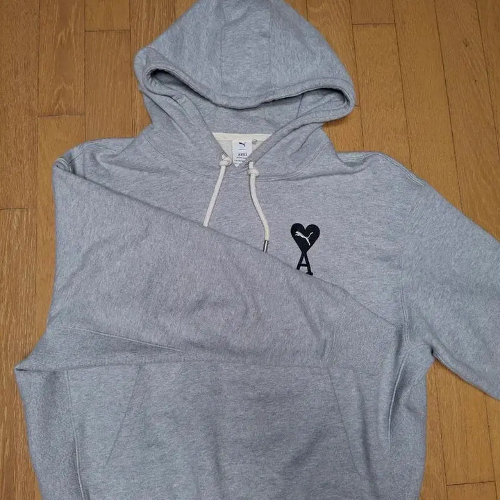[BUNJANG] Puma x AMI Collaboration Heavy Cropped Hoodie / 푸마 X 아미 AMI 후드