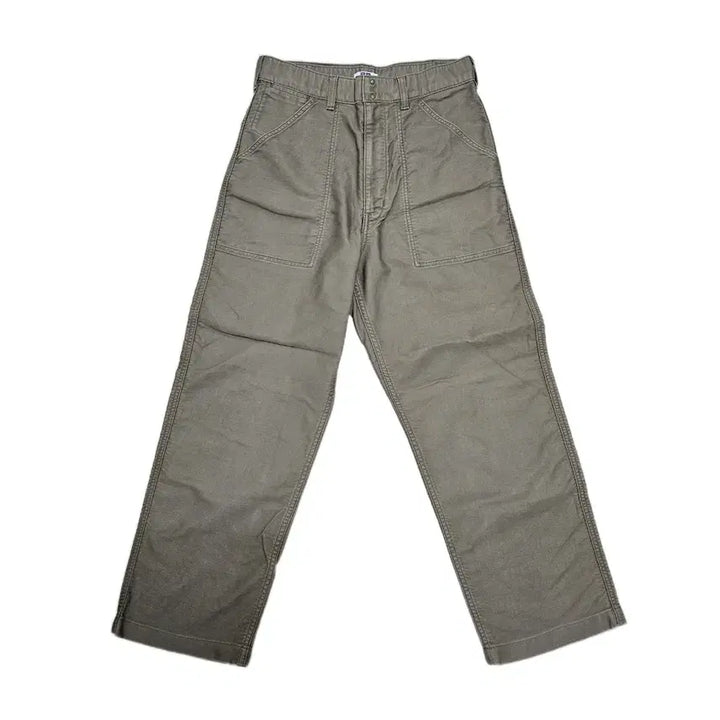 [BUNJANG] Uniqlo U Wide Fit Work Pants (Khaki) / [30] 유니클로 U 와이드핏 워크 팬츠 (카키)