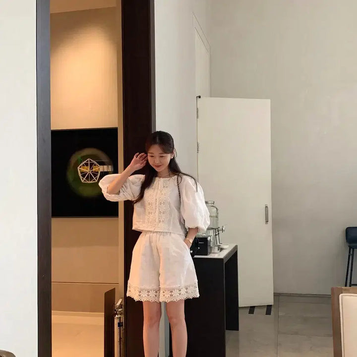 [BUNJANG] BYSSINY Macaron Linen Shorts / 바이씨니 BYSSINY 마카롱 린넨 반바지