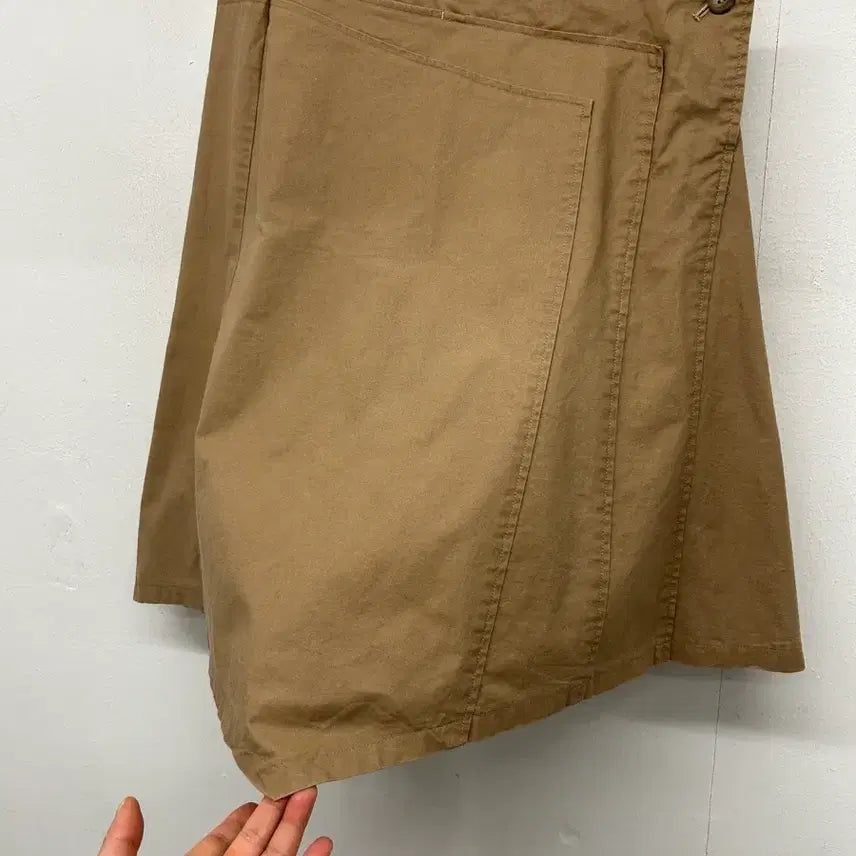 [SOLD OUT] 츠모리 치사토 비대칭 코튼 스커트