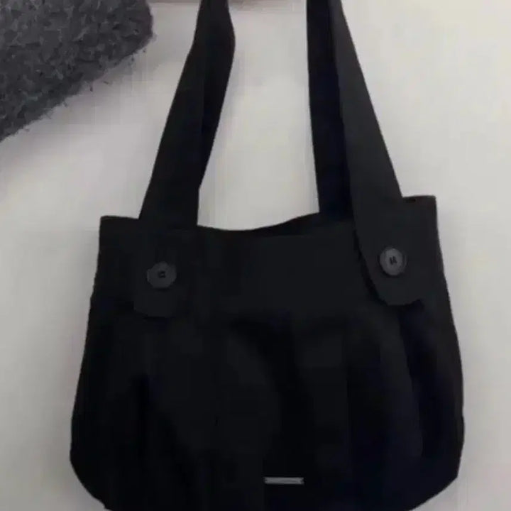 [BUNJANG] Miseki Seoul Pleats Button Mini Shoulder Tote Bag / 미세키서울 플리츠 버튼 미니 숄더 토트백