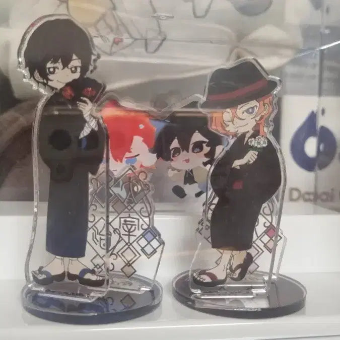 [BUNJANG] Bungo Stray Dogs Dazai &amp; Chuuya Acrylic Stand / 문스독 다자이&amp;츄야 아크릴 스탠드 굿즈