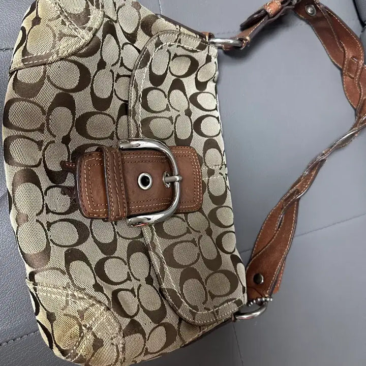[BUNJANG] Coach Signature Pattern Tote Bag / 코치가방
