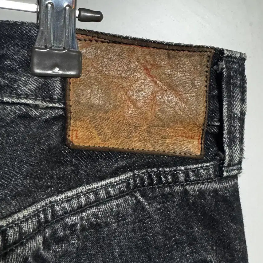 [BUNJANG] Sugar Cane 1947 Black Hard Wash Jeans 36 Size / 슈가케인 14.24oz 1947 블랙 하드워시 36사이즈