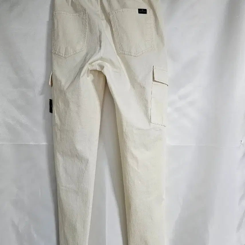 [BUNJANG] Stone Island Ivory Summer Cargo Pants / 스톤아일랜드 아이보리 여름카고 바지
