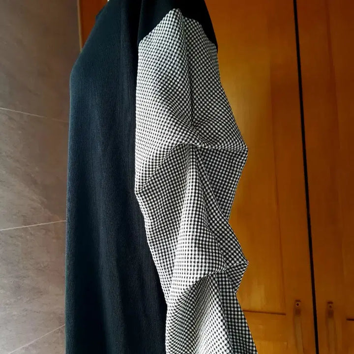 [BUNJANG] 3-Tier Shirring Pleats Long Dress / 에보 3블럭 셔링 플리츠 롱원피스